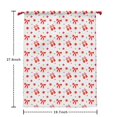 thumbnail image 2 of Christmas Sack – 28" X 20" Canvas Gift Bag with Drawstring, Full Print Polyester Santa Sack, Durable Reusable Xmas Gift Bag for Holiday, Party & Storage, 2 of 5