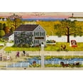 thumbnail image 3 of Buffalo Games 300-Piece Charles Wysocki Nantucket Flower Shop Interlocking Jigsaw Puzzle, 3 of 5