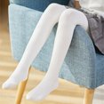 thumbnail image 5 of TOWED22 Baby Girls Cable Knit Tights Toddler Seamless Stretchy Footed Leggings Kids Winter Warm Stockings, 5 of 7