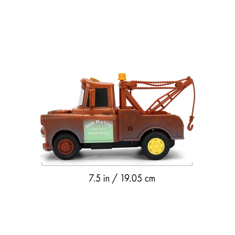 ミニカー Mater Radio Controlled Car Jada Toys Disney Pixar Cars 1:24 Tow Mater RC Radio Control Cars
