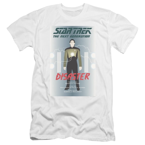 Star Trek - Tng Season 5 Episode 5 - Premium Slim Fit Short Sleeve Shirt - X-Large