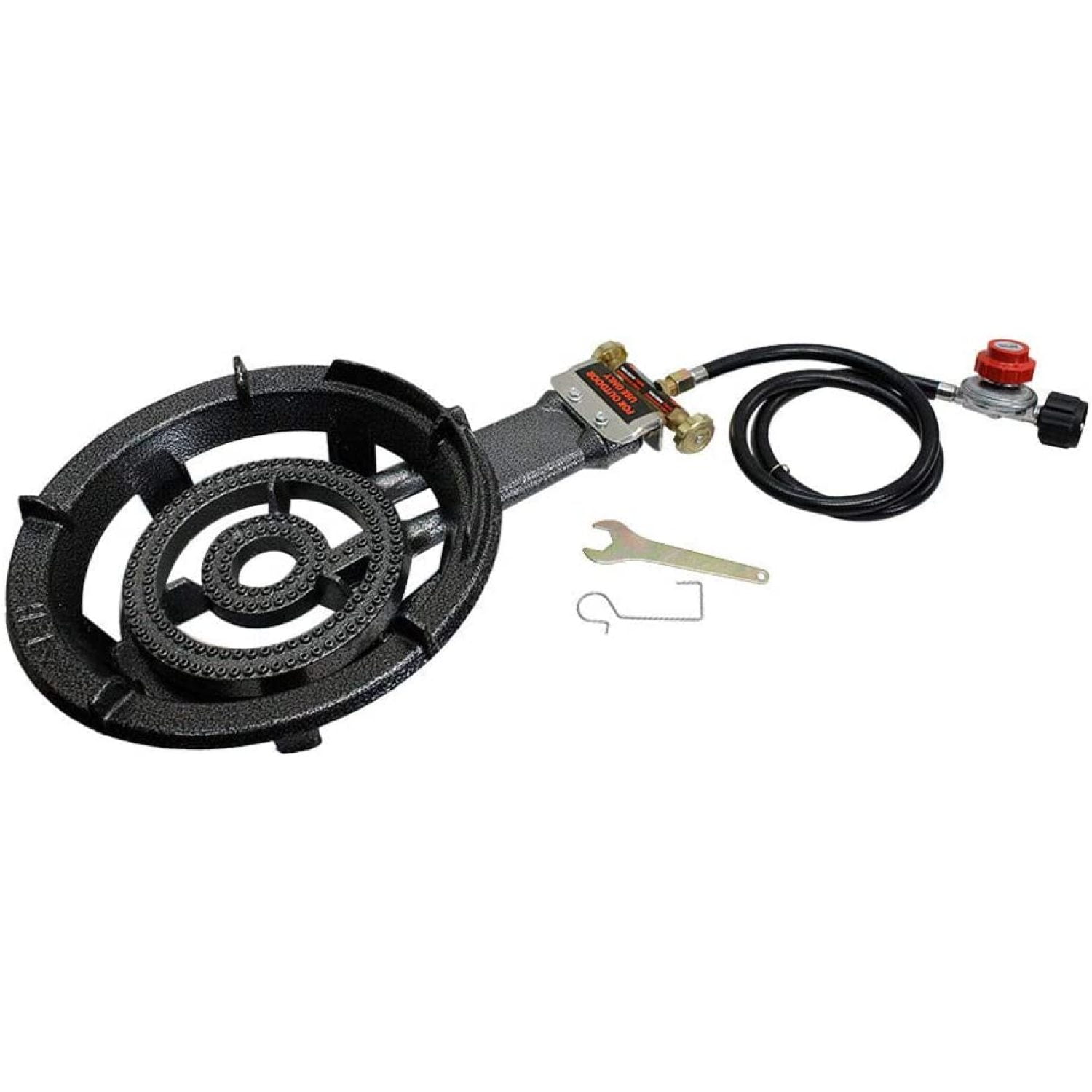 Portable Propane Super Gas Stove Burner Heavy Duty Cast Iron 13