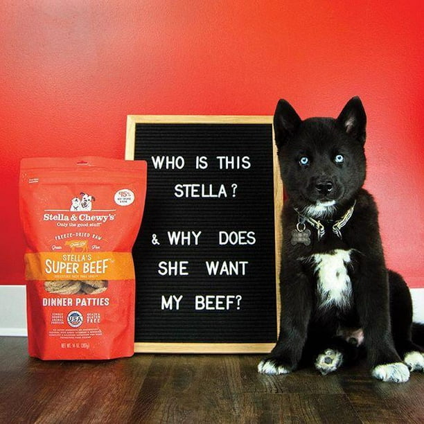 Stella Chewy s Stella s Super Beef Freeze Dried Raw Dinner
