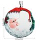 thumbnail image 3 of Árbol de Navidad YONGSHENG Artículos de Vacaciones Adornos de Corona de Papá Noel Vidrio de Ventana Decoración para El Hogar, 3 of 5