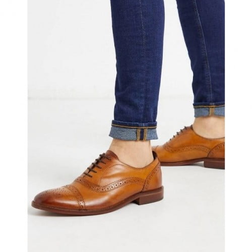 Base London Mens Cast Washed Lace Up 