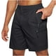 thumbnail image 1 of Augper Men's Overalls Shorts Beachwear Summer Thin Multi Pocket Swimming Trunks Casual Fit Five Point Sports Shorts Pants, 1 of 6
