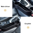 thumbnail image 3 of Organizador de espacio de asiento automático, caja de almacenamiento de grietas de asiento organizador de asiento de coche oso de fresa Electrónica, 3 of 3
