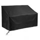 thumbnail image 1 of Funda protectora para banco de jardín de 2 plazas, funda impermeable para banco de exterior, tela Oxford 210d (69 x 49 x 155 cm) Hy, 1 of 5