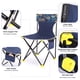 thumbnail image 5 of Silla plegable con bolsillo Silla de camping plegable ligera para exterior interior Abanopi Silla plegable, 5 of 7