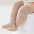 thumbnail image 2 of fatyb Baby Toddler Knee High Socks Infant Cotton Stretch Stockings Little Kids Summer Thin Long Stocks, 2 of 3