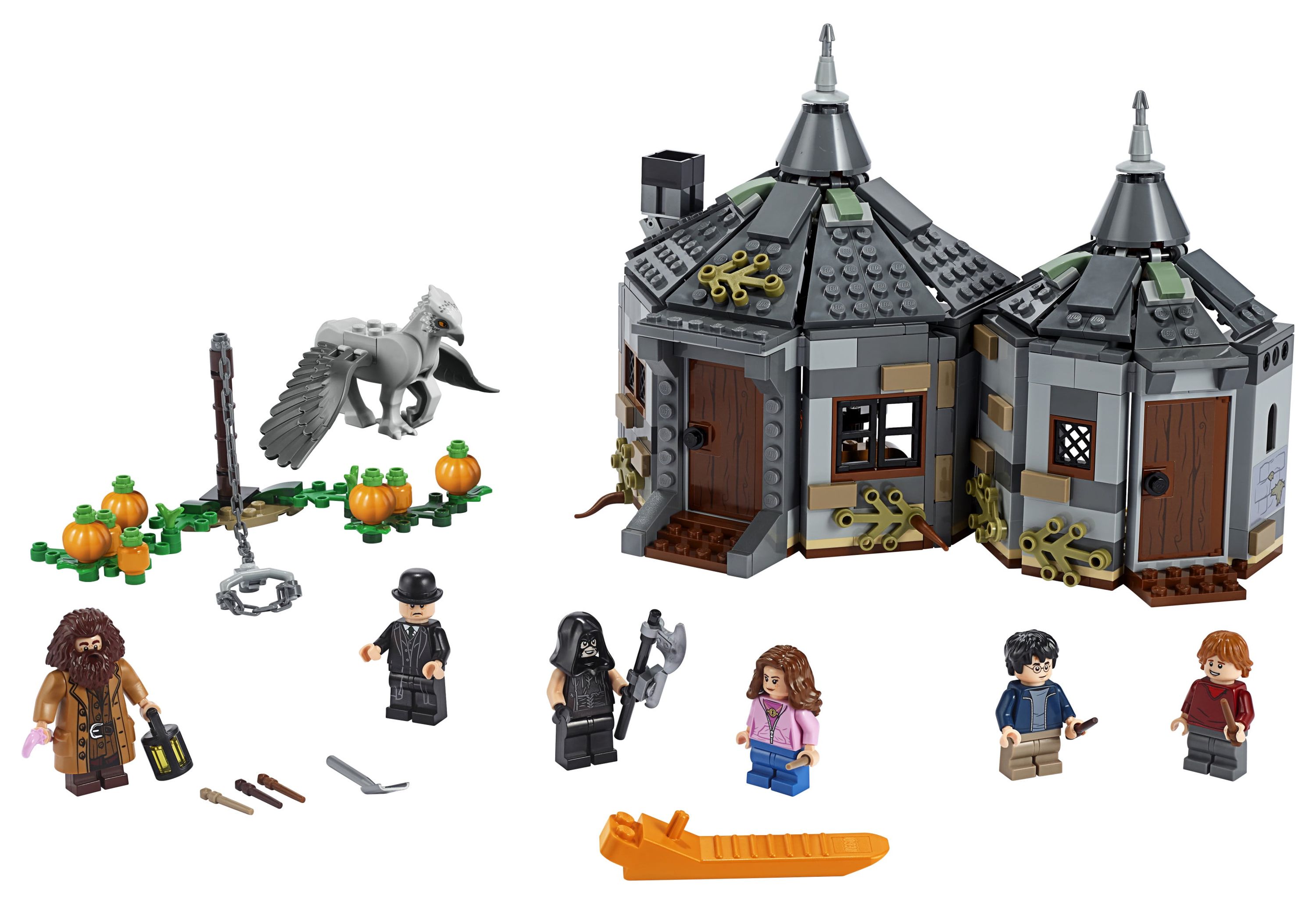 LEGO Harry Potter Hagrid's Hut: Buckbeak's Rescue 75947 Building Set (496 Pieces) - image 3 of 6