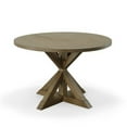 thumbnail image 3 of Carolina Classics Diana Wood Dining Table with Trestle Base in Vintage Walnut, 3 of 6