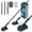 2-Cleaning brush, variant on Amiluo Electric Spin Scrubber, 5000 mAh Battery Cordless Handheld Cleaning Brush, 3 Speeds Power Scrubber with 5 Replaceable Heads & Display for Bathroom/Shower/Sink/Tub, A3/Blue