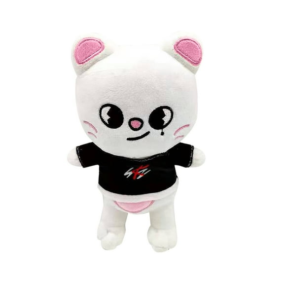 Cute Anime Skzoo Plush, 8.7in Plush Toys, Creative Soft Stuffed Cartoon Plush Toy Gift Toys for Kids Fans(Jiniret)