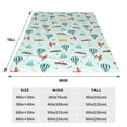 thumbnail image 3 of Pofeuu Transport Travel Print Ultra-Soft Micro Fleece Blanket,for Bed Or Sofa,All Season Throw Blankets Flannel Blanket-80"x60", 3 of 7