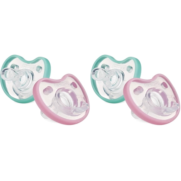 Chupetes de ortodoncia Dr. Talbot's Soft-Flex para 6 a 12 meses, paquete de 2