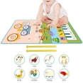 thumbnail image 1 of Tambor de Piano, alfombra de juego para bebés, juguete musical infantil, juguete sensorial, tacto Animal con 6 teclas, tapete de Piano, juguete Musica Verde, 1 of 8