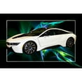 thumbnail image 3 of Hausenflock, Alan 14x11 Black Modern Framed Museum Art Print Titled - Sleek Sports Car I, 3 of 5