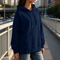 thumbnail image 6 of SYwaren Oversized Sweatshirt for Women Hoodie Pullover Long Sleeve Casual Side Slit with Pockets Tops, 6 of 9