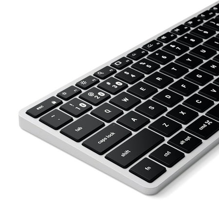 Satechi - Slim X1 TKL 60% Bluetooth Scissor Keyboard with Backlit Keys - Space Gray