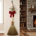 thumbnail image 4 of NexTone Wedding Broom for Jumping Ceremony, Handmade Natural Whisk Broom with Wooden Handle, Vietnamese Straw Soft Bristle Indoor Sweeper, Removable Design for Living Room, Bedroom Cleaning, 4 of 7