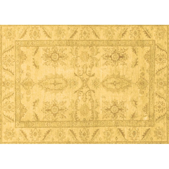 Ahgly Company Indoor Rectangle Oriental Brown Traditional Area Rugs, 3' x 5'