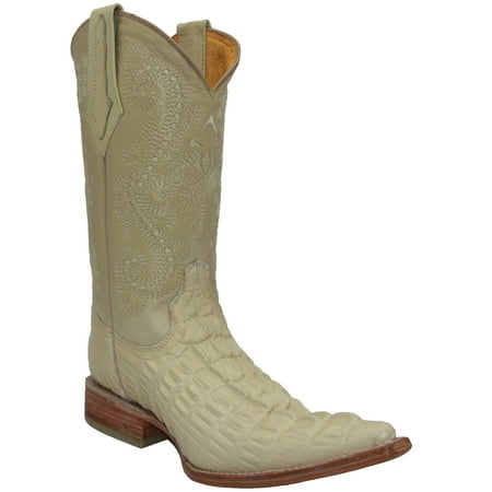 

The Western Shops Men’s Crocodile Alligator Print Snip Toe Cowboy Boot 12 inch Shaft