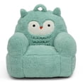 thumbnail image 1 of Silla Delta Children Owl Cozee Buddy, color verde azulado, para niños pequeños a partir de 2 años, 1 of 9