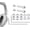 Silver, variant on SOULWIT Metal Swivel Pins Replacement Parts Kit for Bose QuietComfort 35/QC35/QC35 II/QC45/QuietComfort SE (QC SE)/New Quiet Comfort Wireless Headphones, Hinge Screws Accessories and Gasket (Black)