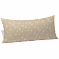 thumbnail image 2 of Beige Floral Body Pillow Covers 20"x60", Vintage Spring Botanical Flowers Soft Brushed Microfiber Breathable Throw Pillow Covers, Pillowcase with Zipper for Couch Sofa Bedroom Living Room, 2 of 9