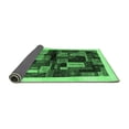 thumbnail image 2 of Ahgly Company Indoor Square Abstract Emerald Green Contemporary Area Rugs, 4' Square, 2 of 4