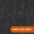 thumbnail image 3 of Farm Plastic Supply - Black Shade Cloth - 50% - (6' x 175') - Mesh Fabric for Fence Privacy Screen, Garden Shade, Mesh Fence Screening, Shade Cloth Rolls, Wind Screen, 3 of 4