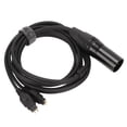thumbnail image 1 of Reemplazo del cable de auriculares, Balance de auriculares Cable de actualización 4 pin xlr detalle masculino sonido transparente para hd650 para hd580 para hd58x, 1 of 7