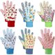 thumbnail image 1 of wonima02 6 Pairs Kids Gardening Gloves Safety Non Slip Gloves for 3-10 Years Old Boys Girls, 6 Styles, 1 of 1
