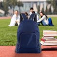 thumbnail image 4 of Bwomeauty Shoulder Backpack, Lightweight And Foldable Backpack Student Backpack Fluorescent Color Minimalism, Womens Gifts, 12x6x17inch, 4 of 5