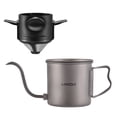 thumbnail image 4 of Bouilloire, Bouilloire 400ml Filtre à Café Verseur et Filtre avec Couvercle 400ml Bouilloire à Café Verseur sur Bouilloire Ti Poignée Filtre Couvercle et Poignée à Café Bouilloire à Café Verseur avec Couvercle Poignée, 4 of 6