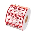 thumbnail image 2 of Lipstore Fragile Stickers Fragile Labels Packing Labels Handle with Care Stickers for Transportation Mailing Office Luggage Shipping D, 2 of 8