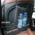 thumbnail image 1 of Bolsa de almacenamiento para el asiento interior del automóvil, bolsillo de red central, bolsa de almacenamiento de aislamiento elástico para el automóvil, pantalla anti-niños para el, 1 of 3