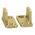 thumbnail image 1 of National Hardware 275513 Interior Barn Door Hardware Double Floor Guide - Brushed Gold, 1 of 1