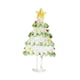 thumbnail image 2 of Figura de árbol de Navidad, decoración para árbol de Navidad, mano de obra fina, coleccionable, Navidad Verde, 2 of 9