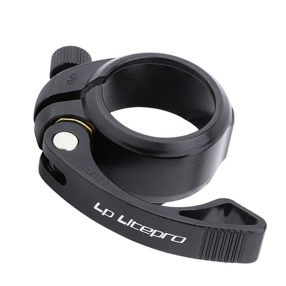 Greeniant Asientos de bicicleta de aleación de aluminio, Clip para sillín, tija de sillín, accesorios de repuesto para ciclismo, abrazadera para tija de Ciclismo Negro Greeniant OD023853-01