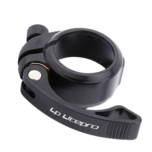 Soidarity Asientos de bicicleta de aleación de aluminio, Clip para sillín, tija de sillín, accesorios de repuesto para ciclismo, abrazadera para tija de Ciclismo Negro Soidarity OD023853-01