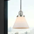 thumbnail image 4 of Innovations Lighting 201C Large Cone Large Cone 8" Wide Mini Pendant - White, 4 of 6