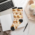 thumbnail image 6 of Bingfone Compression Socks for Women and Men Long Socks for Running Athletic Cycling Nurse- Thanksgiving With Turkey, 6 of 7