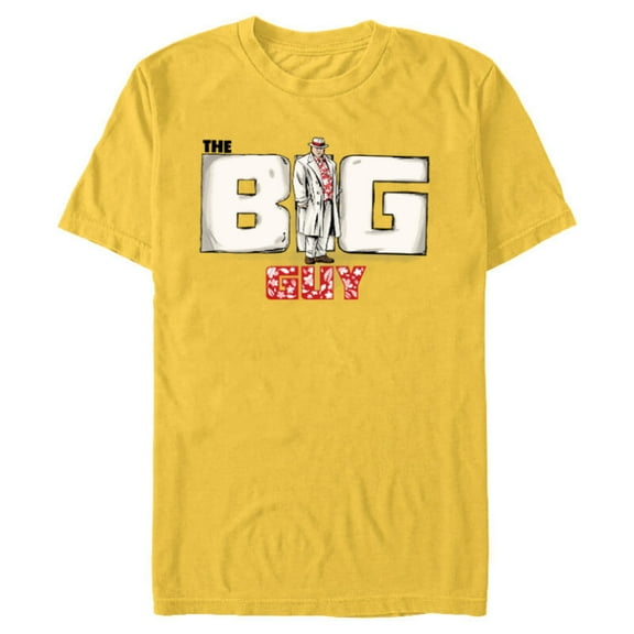 Marvel Hawkeye Kingpin The Big Guy - Short Sleeve Blended T-Shirt for Adults - Customized-Yellow