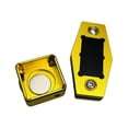 thumbnail image 4 of Soporte para tiza de billar - Accesorios profesionales para billar - Caja para guardar la tiza con clip de fácil transporte, ideal para aficionados dorado, 4 of 8