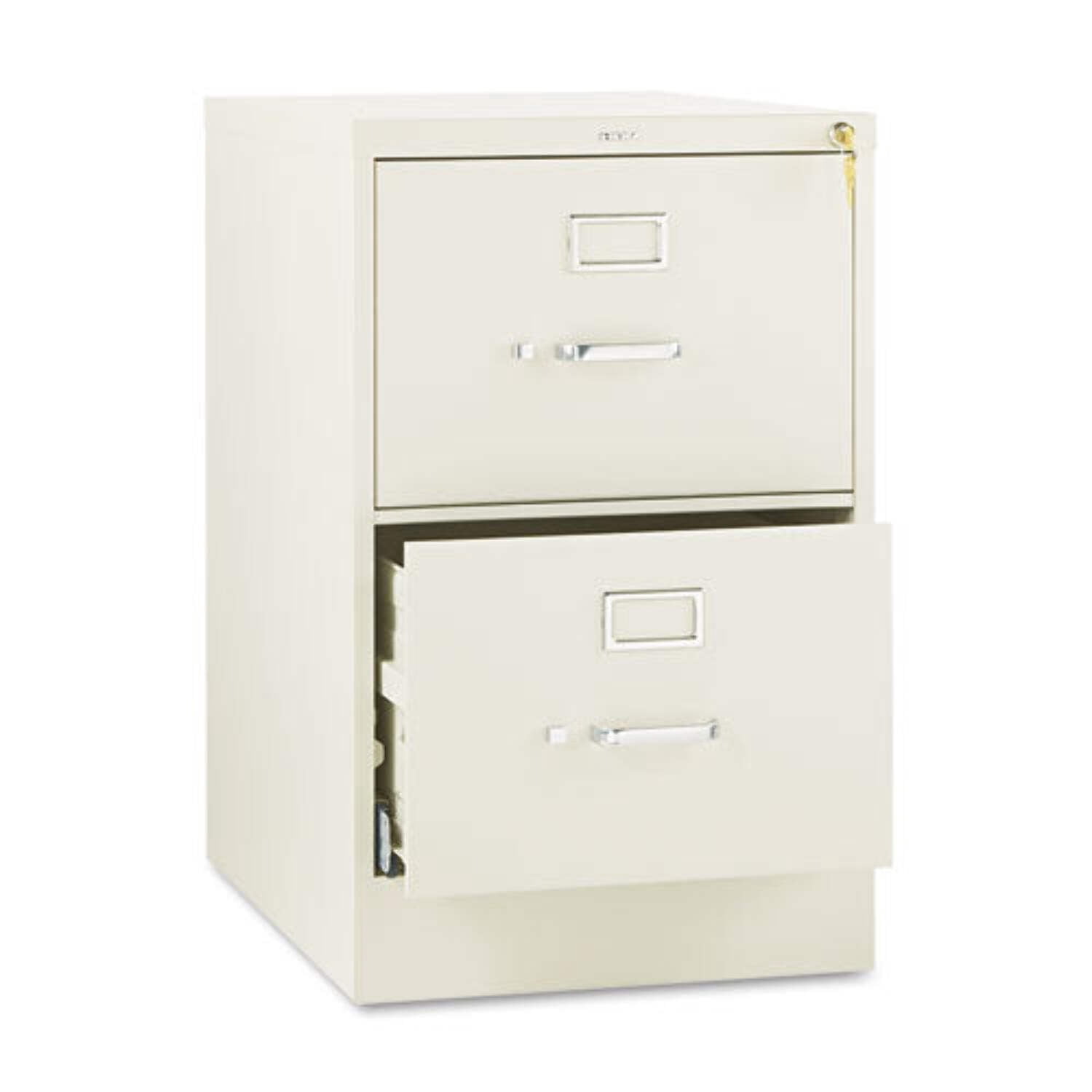 HON 512PL 510 Series Two-Drawer Full-Suspension File, Letter, 29h x25d, Putty