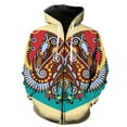 thumbnail image 1 of Sudadera con capucha y cremallera estilo nacional retro para hombre, ropa de calle informal de manga larga para adolescentes, gran oferta 2024, moda Harajuku genial, 1 of 6