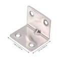thumbnail image 4 of OULII 16 Pcs Code d'Angle en Acier Inoxydable pour Renforcement de Meubles et Entretien Domestique, 4 of 8