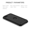thumbnail image 4 of iPhone SE 2022 Waterproof Case, iPhone SE 2020 Case, Dteck Full-body Rugged Protection Dirt-Proof  Shockproof Case For iPhone SE 3rd Generation 2022 / iPhone SE 2nd Generation 2020, Black, 4 of 9